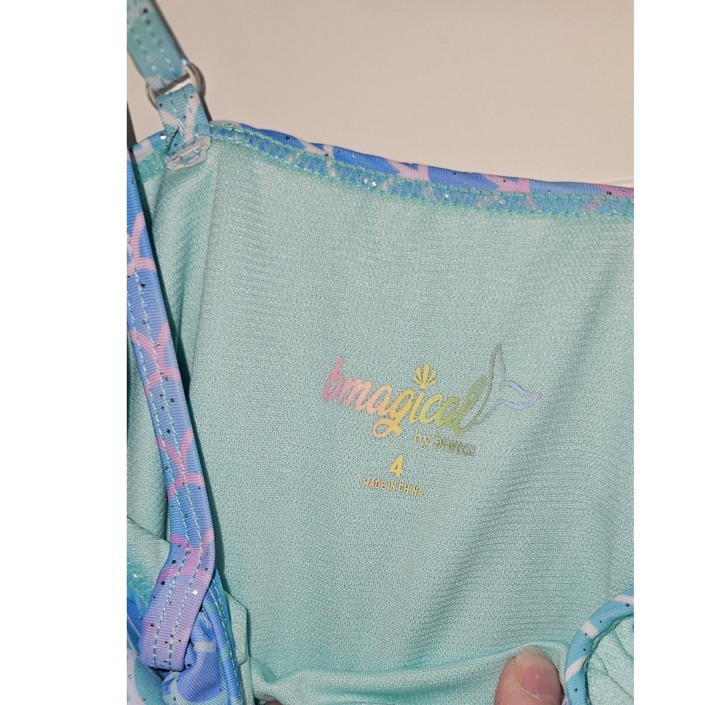 Cat & Jack Popsicle Dress 2T & Be Magical Mermaid Swimsuit 4 Bundle Kids Girls - Picture 6 of 9